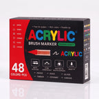 Pack de 48 feutres acryliques Qoloriqo